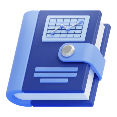 Business Book  3D Icon