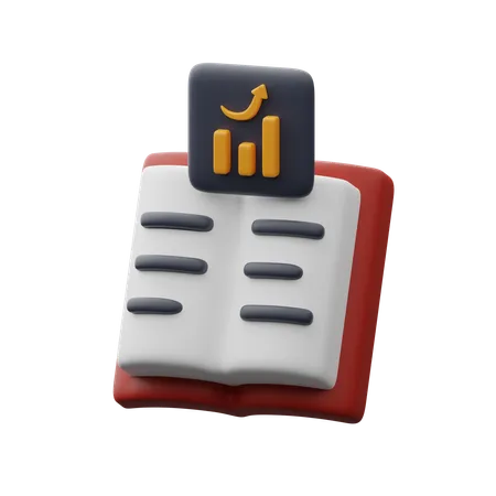 Business book  3D Icon