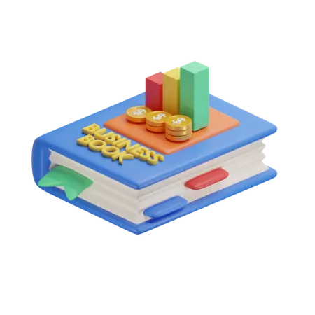 Business Book  3D Icon