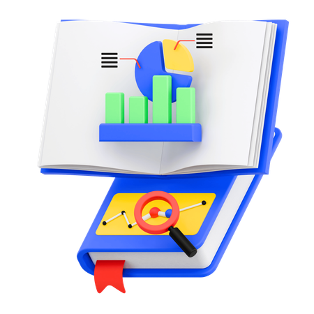 Business Book  3D Icon