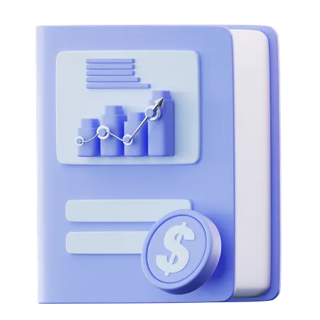 Business Book  3D Icon