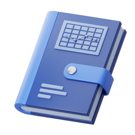 Business Book  3D Icon