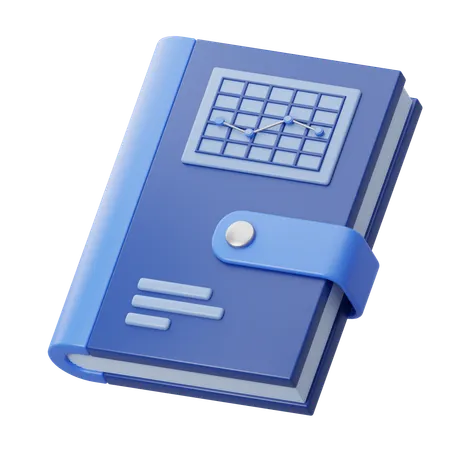 Business Book  3D Icon
