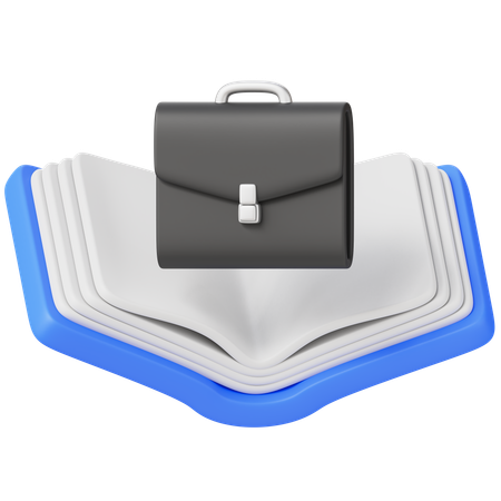 Business Book  3D Icon