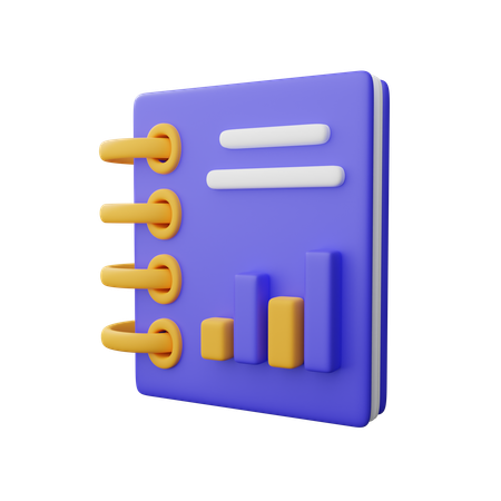 Business book  3D Icon