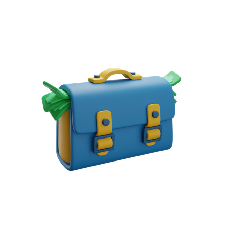 Business Briefcase  3D Icon