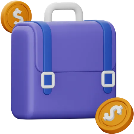 Business Briefcase  3D Icon