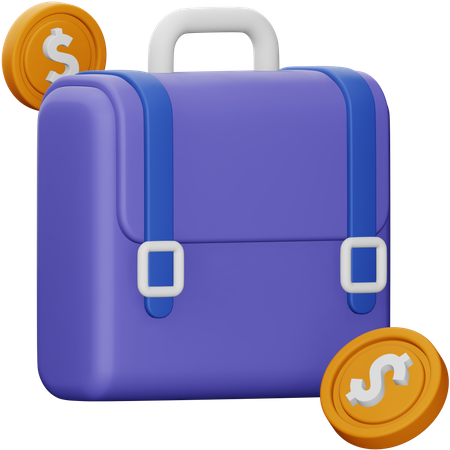 Business Briefcase  3D Icon