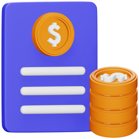 Business Budget  3D Icon