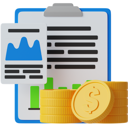 Business Budget  3D Icon