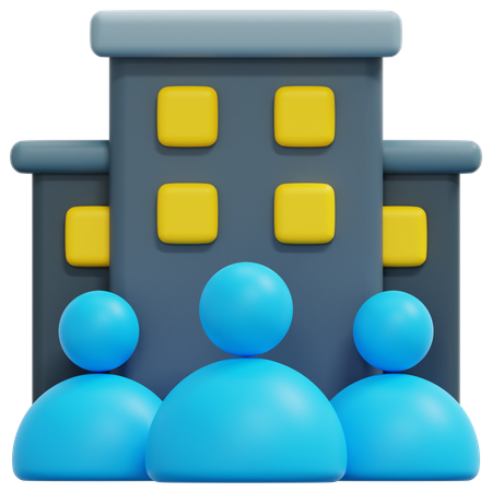 Business Building  3D Icon