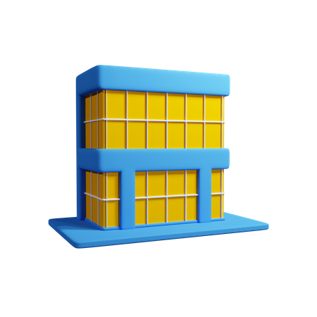 Business Building  3D Icon