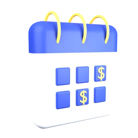 Business Calendar  3D Icon