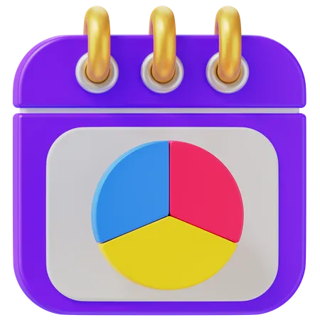 Business Calendar  3D Icon