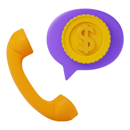 Business Call  3D Icon