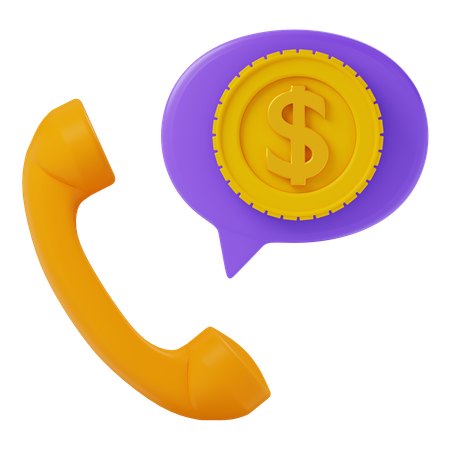 Business Call  3D Icon