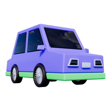 Business Car  3D Icon