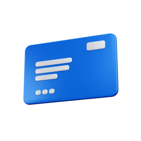 Business Card  3D Icon