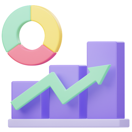Business Chart  3D Icon
