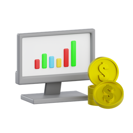 Business Chart  3D Icon