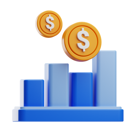 Business Chart  3D Icon