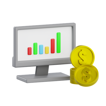 Business Chart  3D Icon