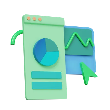 Business Chart  3D Icon