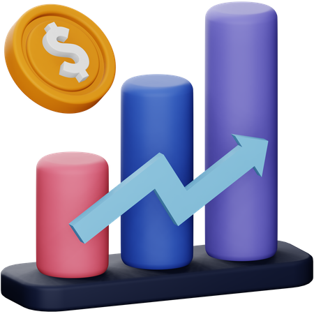 Business Chart  3D Icon