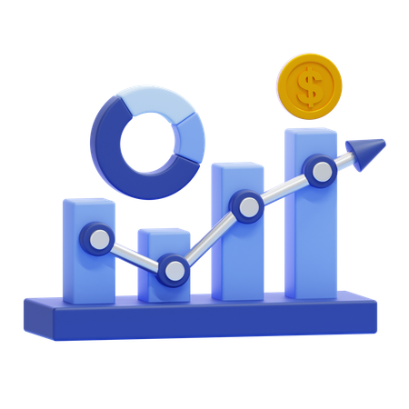 Business Chart  3D Icon