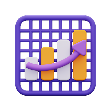 Business Chart  3D Icon