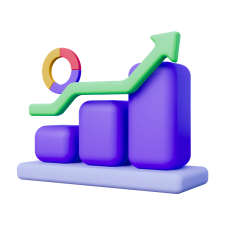 Business Chart  3D Icon