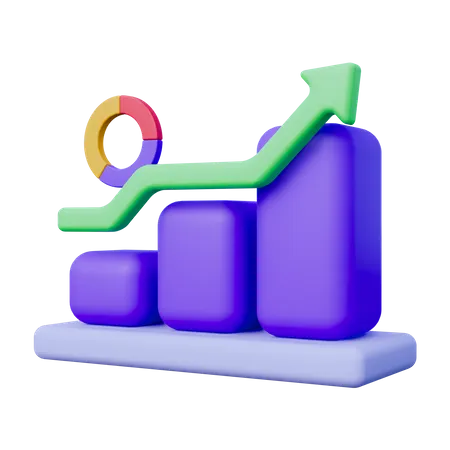 Business Chart  3D Icon