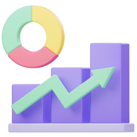 Business Chart  3D Icon