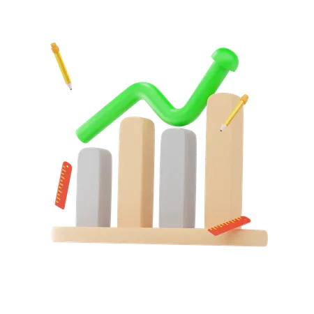 Business Chart  3D Icon
