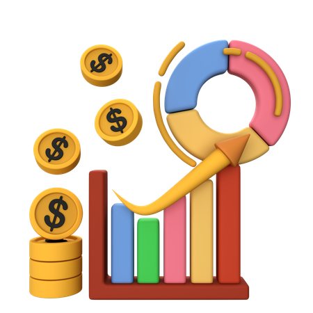 Business Chart  3D Icon