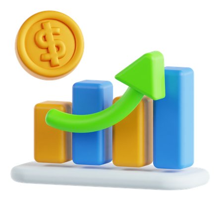 Business Chart  3D Icon