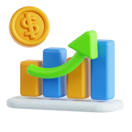 Business Chart  3D Icon