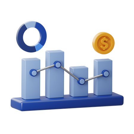 Business Chart  3D Icon