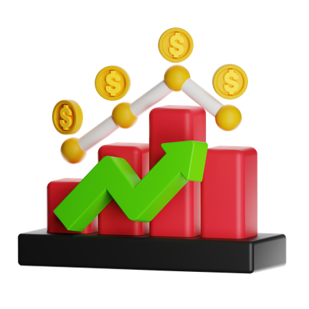 Business Chart  3D Icon