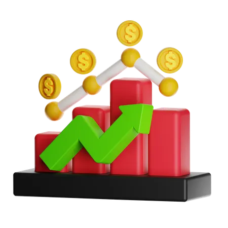 Business Chart  3D Icon