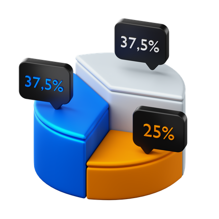 Business Chart  3D Icon