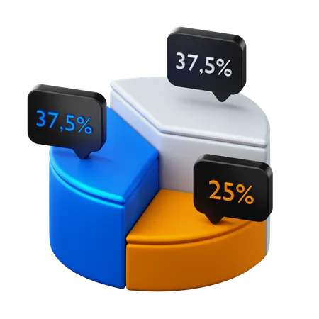 Business Chart  3D Icon