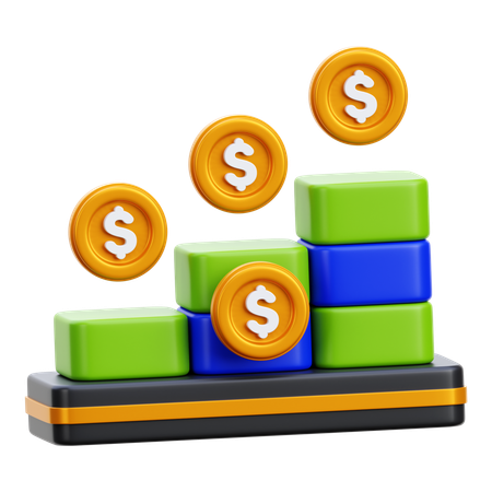 Business Chart  3D Icon