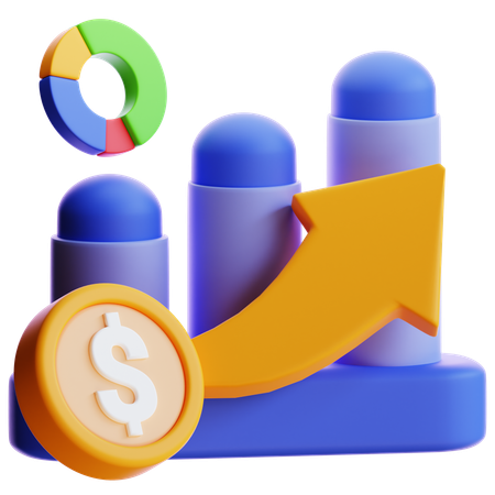 Business Chart  3D Icon