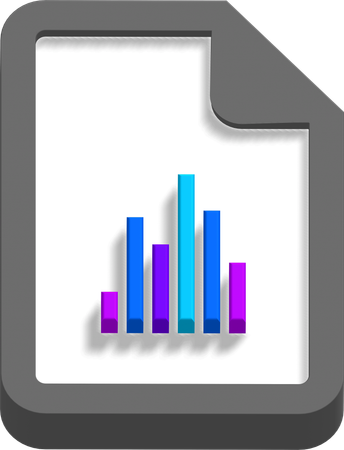 Business charts  3D Icon