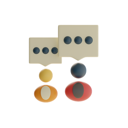 Business Chat  3D Icon