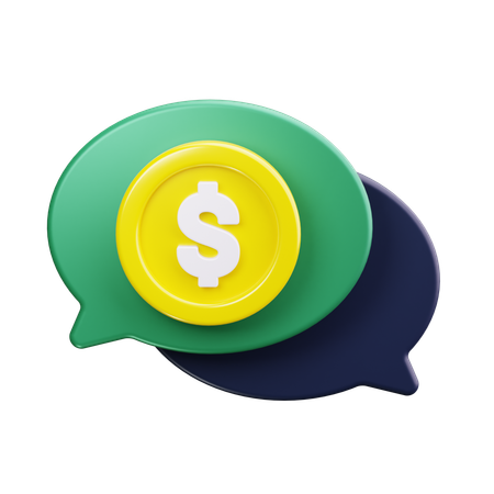 Business chat  3D Icon