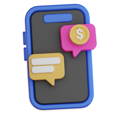 Business Chat  3D Icon