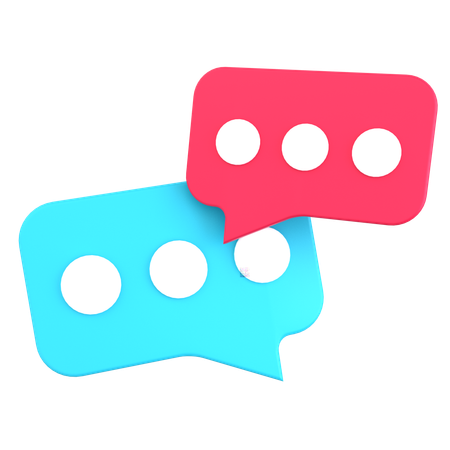 Business chat  3D Icon