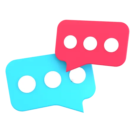 Business chat  3D Icon